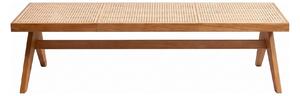 Bancheta Premium Ratan 128x45x45cm