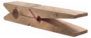Banchetă din lemn masiv tip Molletta 180x30x40cm Oak
