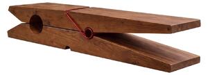 Banchetă din lemn masiv tip Molletta 180x30x40cm Walnut