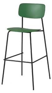 Scaun bar Slim Green