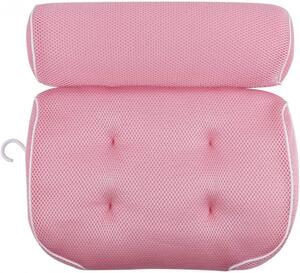 Perna pentru cada de baie Umi, poliester, roz, 35 x 36 x 9,5 cm
