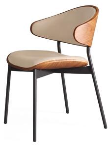 Scaun dining Luna Wood Beige