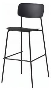 Scaun bar Slim Black