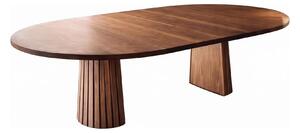 Masa de dining ovala Pine Wood 140x70x75 cm