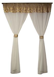 Perdea Velaria voal ivory, 170x170 cm