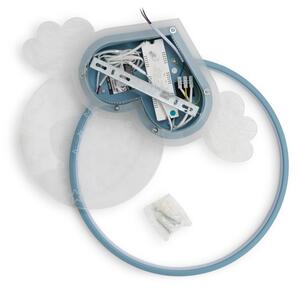 Brilagi - Plafonieră LED pentru copii LOVE 48W/230V 3000/4500/6000K albastră