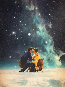 Ilustrare Take You To the Stars for a Second Date, Frank Moth, (30 x 40 cm)