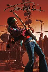 Poster Jimi Hendrix - Live
