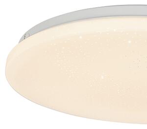 Plafoniera inteligentă albă 38 cm efect stea cu LED cu telecomandă - Extrema