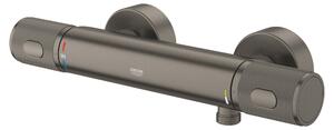 Grohe Precision Feel baterie de duș perete cu termostat Brushed Hard Graphite 34790AL0