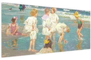 Tablou - Edward Henry Potthast, A Holiday, reproducere (120x50 cm)