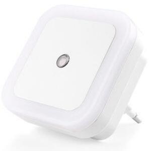 Lampa de veghe 3D White Bright Lamp - Veioza Smart Led cu senzor de lumina incorporat