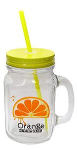 Cana pentru limonada Orange 14 cm