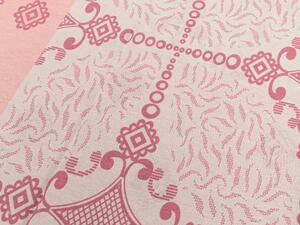 Lenjerie de pat bumbac PONSA roz Dimensiune lenjerie de pat: 70 x 90 cm | 140 x 220 cm