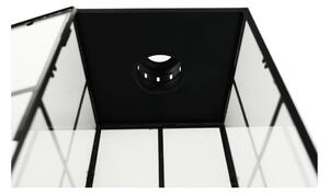 KONDELA Felinar lumânare, 44,5 cm, negru, ELIJAR TYP 2