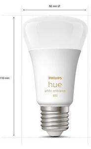 Set de 3 becuri LED dimabile Philips Hue WHITE A60 E27/6W/230V 2200-6500K