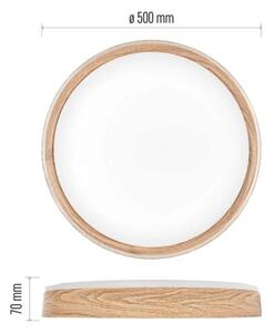 Plafonieră LED dimabilă ILVI LED/45W/230V 2700-6500K, diam. 50 cm, bej + telecomandă