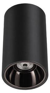 Spot aparent LED cilindric AURA LIGHT negru gunmetal LUXON