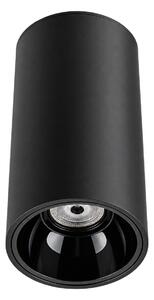 Spot aparent LED cilindric AURA LIGHT negru LUXON
