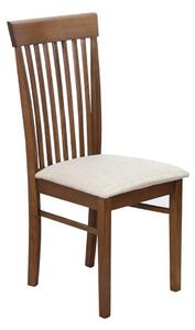Scaun ASTRO NEW, maro deschis/nuc, tesatura, 44x49x95 cm
