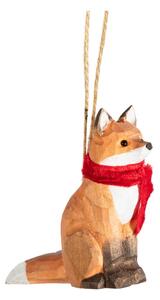 Ornament de Crăciun din lemn Fox – Sass & Belle