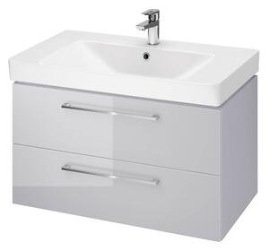 Cersanit - SET B350 LARA MILLE 80cm (DULAP + LAVOAR), Gri, S801-340-DSM