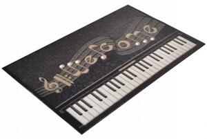 Covoras Intrare Piyano, 40x60 cm, PVC