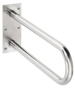 Sapho Sapho, balustrada suport HANICAP forma U 600mm, otel inoxidabil lucios, XH538