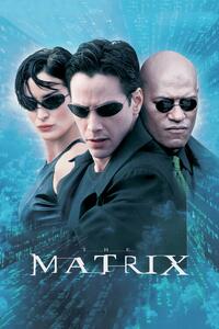 Poster de artă Matrix - Neo, Trinity și Morpheus