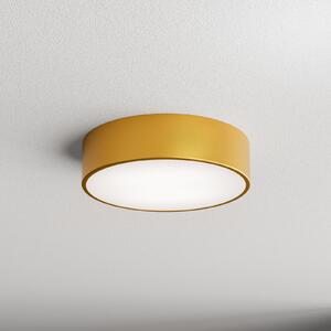 TEMAR LIGHTING Plafonieră Cleo 300, auriu, senzor, IP20, Ø 30 cm, metal, Auriu / Alamă, Camera de zi / sufragerie, Metal