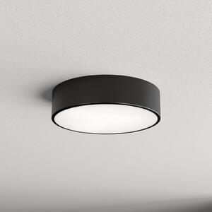 TEMAR LIGHTING Plafonieră Cleo 300, IP54, Ø 30 cm negru, reglabil, Negru, Camera de zi / sufragerie, Metal, Modern