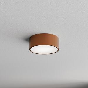 TEMAR LIGHTING Plafonieră Cleo 200, cupru, senzor, IP54, Ø 20 cm, metal, Cupru, Hol, Metal, Modern
