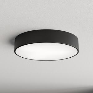 TEMAR LIGHTING Plachetă Cleo 400, IP54, Ø 40 cm negru, reglabil, Negru, Camera de zi / sufragerie, Metal, Modern
