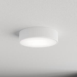TEMAR LIGHTING Plafonieră Cleo 300, alb, senzor, IP54, Ø 30 cm, metal, Alb, Hol, Metal, Modern