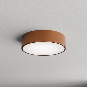 TEMAR LIGHTING Plafonieră Cleo 300, IP54, Ø 30 cm cupru, reglabil, Cupru, Camera de zi / sufragerie, Metal