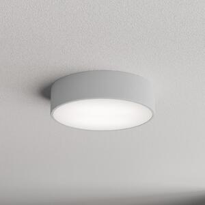TEMAR LIGHTING Plafonieră Cleo 300, IP54, Ø 30 cm gri, reglabil, Gri, Camera de zi / sufragerie, Metal, Modern