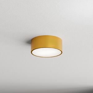 TEMAR LIGHTING Cleo plafonieră, Ø 20 cm, IP20, aurie, metal, E27, reglabil, Auriu / Alamă, Camera de zi / sufragerie, Metal, Modern