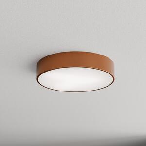 TEMAR LIGHTING Plafonieră Cleo 400, cupru, senzor, IP54, Ø 40 cm, metal, Cupru, Hol, Metal, Modern