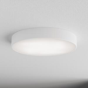 TEMAR LIGHTING Plafonieră Cleo, Ø 50 cm, IP54, alb, metal, E27, reglabil, Alb, Baie, Metal