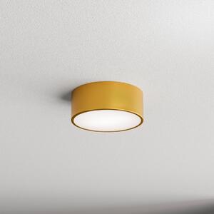 TEMAR LIGHTING Cleo 200 plafonieră, aur, senzor, IP20, Ø 20 cm, E27, reglabil, Auriu / Alamă, Camera de zi / sufragerie, Metal, Modern