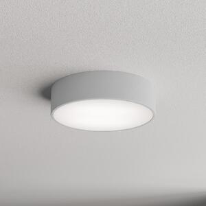 TEMAR LIGHTING Plafonieră Cleo 300, gri, senzor, IP20, Ø 30 cm, metal, Gri, Camera de zi / sufragerie, Metal, Modern