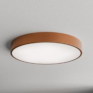 TEMAR LIGHTING Plachetă Cleo 600, Ø 60 cm cupru, reglabil, Cupru, Camera de zi / sufragerie, Metal
