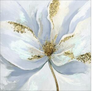 Tablou sticlă Pastel Flowers II 20x20 cm