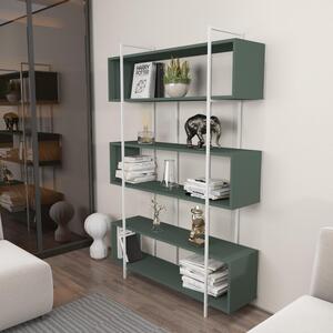Biblioteca Hugi Lux cu 6 Rafturi, 120x180x30 cm