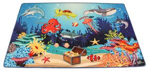 Covor Copii, Oceanarium Blue, Multicolor 100 x 150