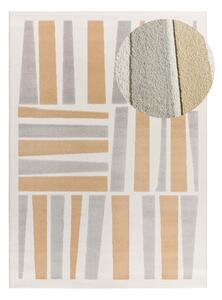 Covor gri deschis-crem 133x190 cm Flora – Universal