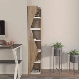 Biblioteca Rawo cu 6 Rafturi Design Elegant, 32x165x32 cm