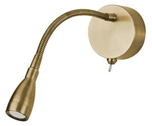 Searchlight 9917SB - Aplică spot de perete FLEXY LED/0,8W/230V