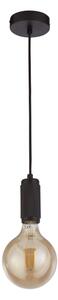 Searchlight 77651BK - Pendul pe cablu SUSPENSION 1xE27/60W/230V, negru