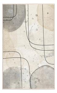 Covor gri/crem lavabil 120x180 cm Simple Lines – Mila Home